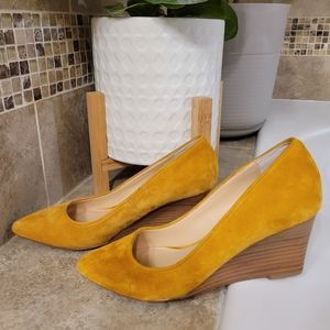 Sole society seude wedge sandal size 5